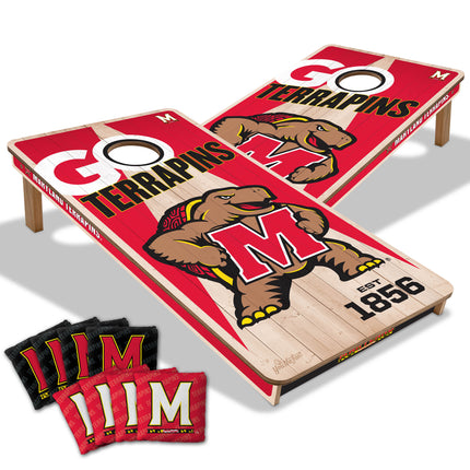 Maryland Terrapins 2x4 Cornhole Boards