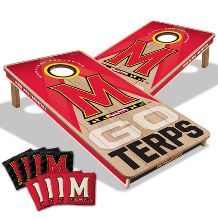 Maryland Terrapins 2x4 Slogan Series Cornhole Boards