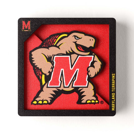 Maryland Terrapins 3D Logo Series Magnet