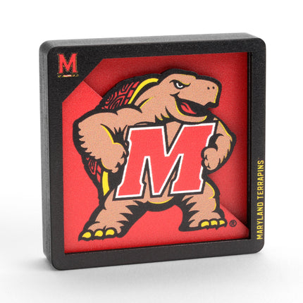 Maryland Terrapins 3D Logo Series Magnet