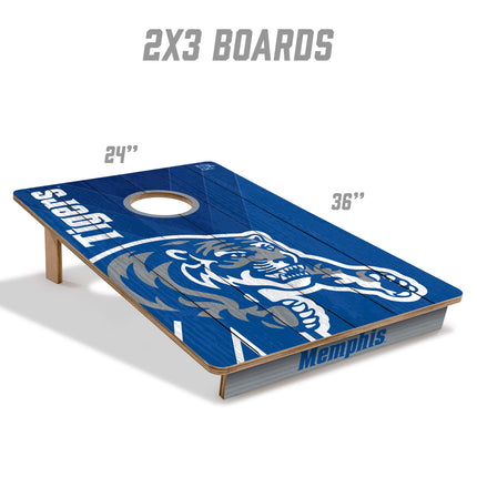 Memphis Tigers 2x3 Cornhole