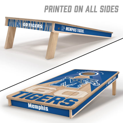 Memphis Tigers 2x4 Slogan Series Cornhole Boards