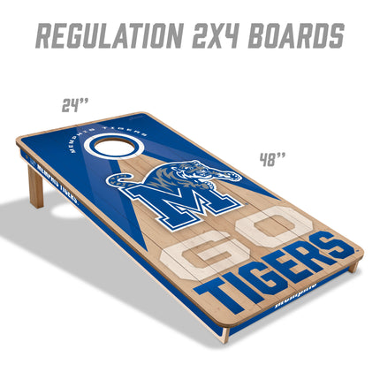 Memphis Tigers 2x4 Slogan Series Cornhole Boards