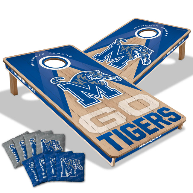 Memphis Tigers 2x4 Slogan Series Cornhole Boards