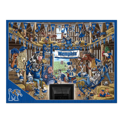 Memphis Tigers Barnyard Fans Puzzle - 500 PC