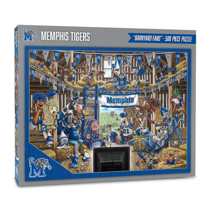 Memphis Tigers Barnyard Fans Puzzle - 500 PC