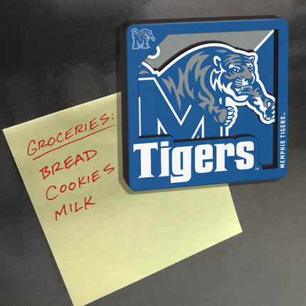 Memphis Tigers 3D Logo Series Magnet