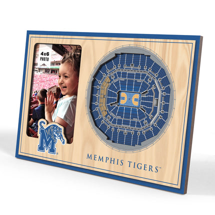 Memphis Tigers 3D StadiumView Picture Frame