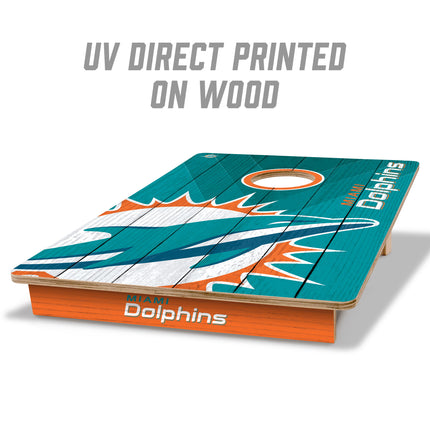 Miami Dolphins 2x3 Cornhole Boards