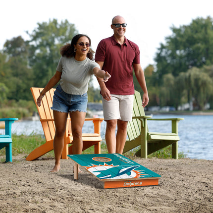 Miami Dolphins 2x3 Cornhole Boards