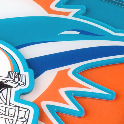 Miami Dolphins 3D Logo Series Coasters