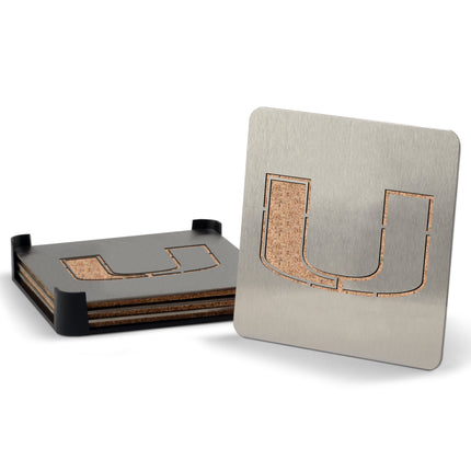 Miami Hurricanes (4) Boaster Drink Coasters