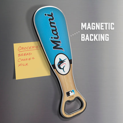 Miami Marlins Season Opener Bottle Opener (Baseball)