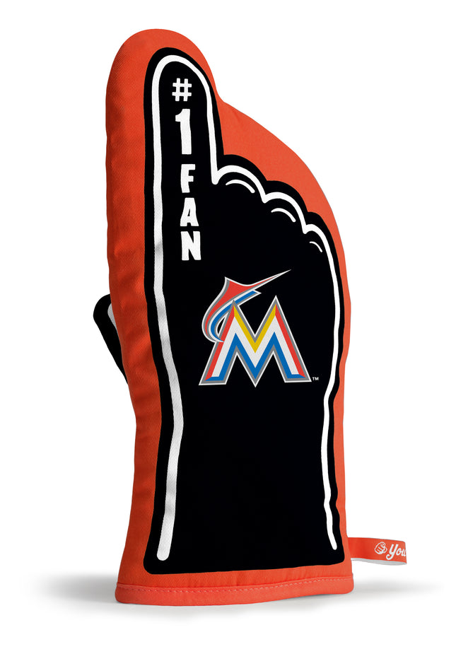 Miami Marlins #1 Oven Mitt