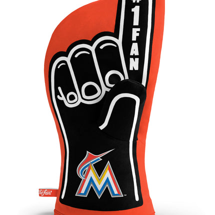 Miami Marlins #1 Oven Mitt