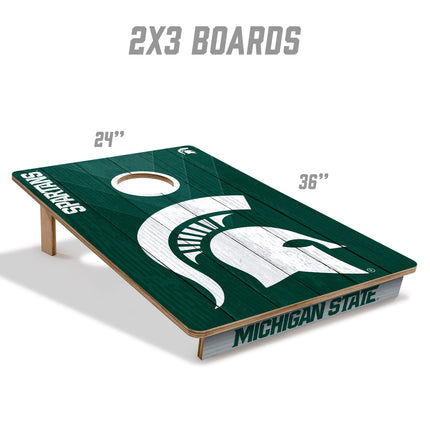Michigan State Spartans 2x3 Cornhole