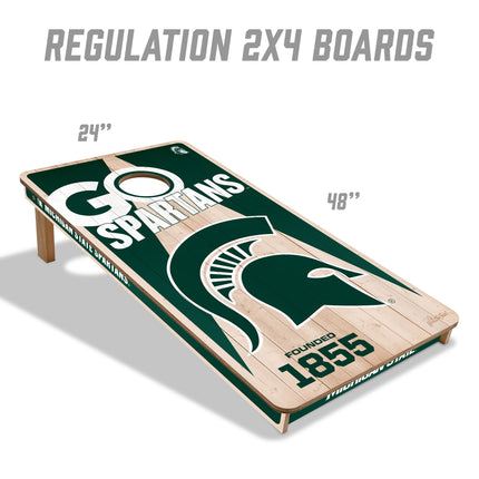Michigan State Spartans 2x4 Cornhole Boards