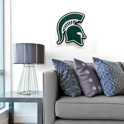 Michigan State Spartans 3DX Die Cut Logo