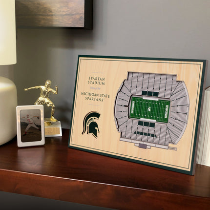 Michigan State Spartans 3D StadiumView Desktop