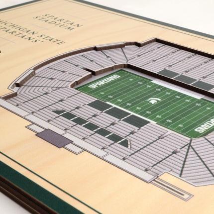 Michigan State Spartans 3D StadiumView Desktop