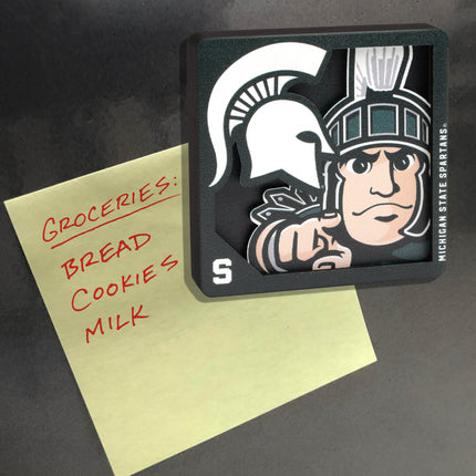 Michigan State Spartans 3D Logo Series Magnet