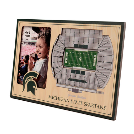 Michigan State Spartans 3D StadiumView Picture Frame