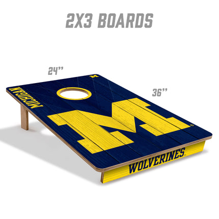 Michigan Wolverines 2x3 Cornhole