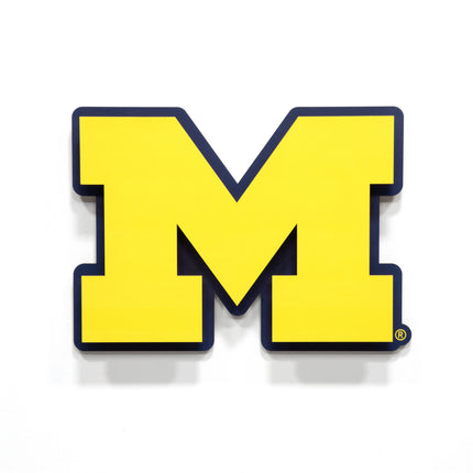 Michigan Wolverines 3DX Die Cut Logo