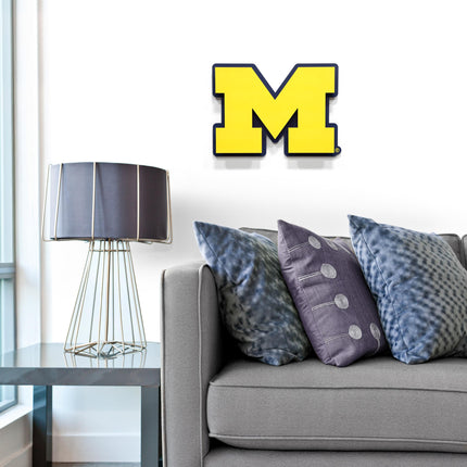Michigan Wolverines 3DX Die Cut Logo