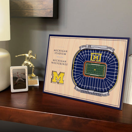 Michigan Wolverines 3D StadiumView Desktop