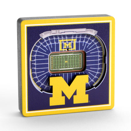 Michigan Wolverines 3D StadiumView Magnets