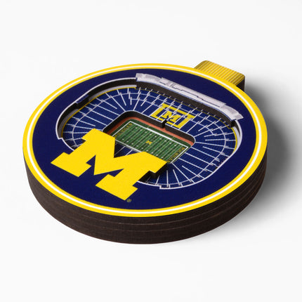 Michigan Wolverines 3D StadiumView Ornaments