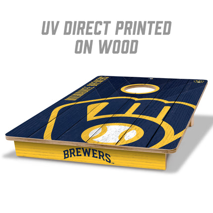 Milwaukee Brewers 2x3 Cornhole Boards