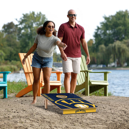Milwaukee Brewers 2x3 Cornhole Boards