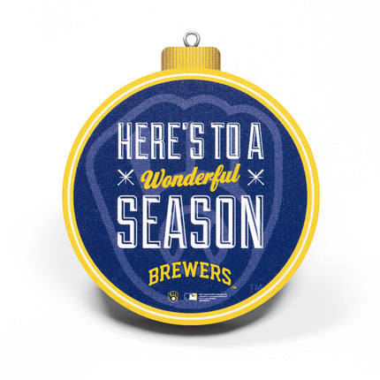 Milwaukee Brewers 3D StadiumView Ornaments