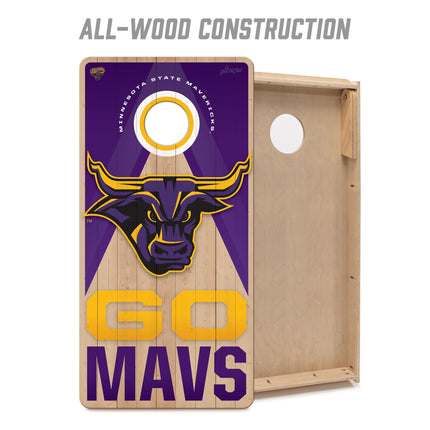 Minnesota State Mavericks 2x4 Slogan Series Cornhole Boards