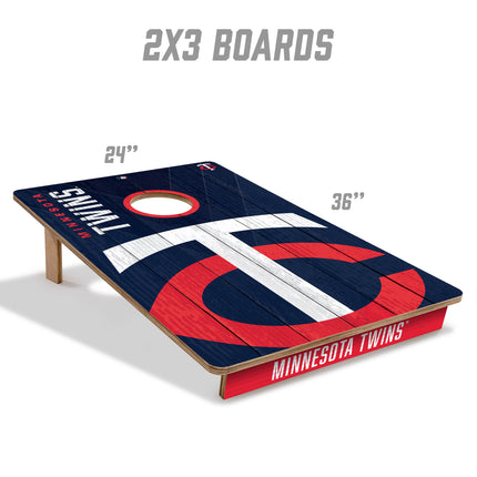 Minnesota Twins 2x3 Cornhole Boards