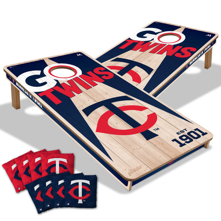 Minnesota Twins Cornhole Boards 2x4