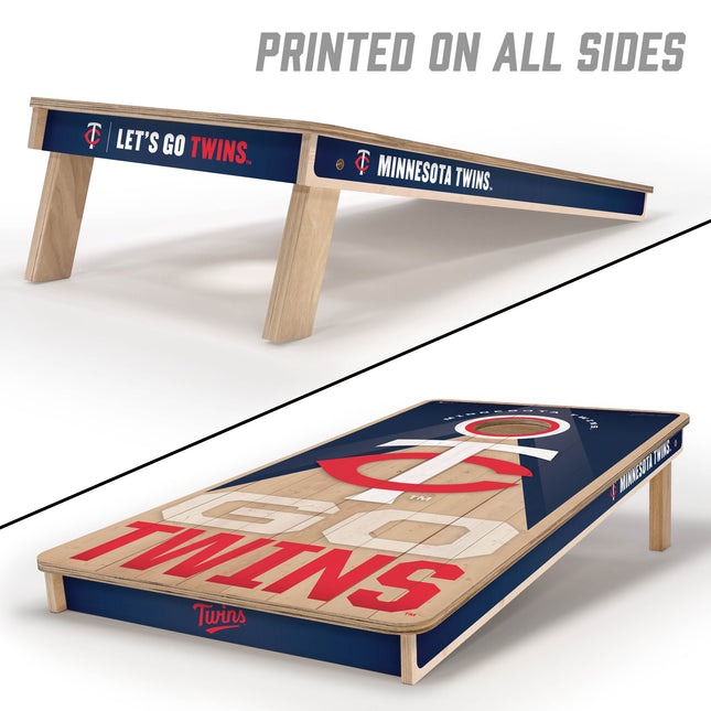 Minnesota Twins 2x4 Slogan Series Cornhole Boards