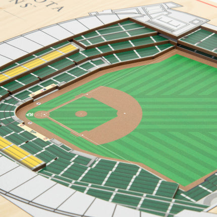 Minnesota Twins 5-Layer 3D StadiumView Wall Art