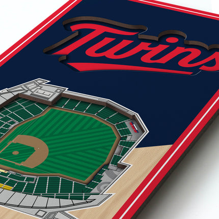 Minnesota Twins 3D Stadium 6x19 Banners