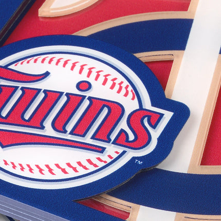 Minnesota Twins 3D Logo Series Coasters