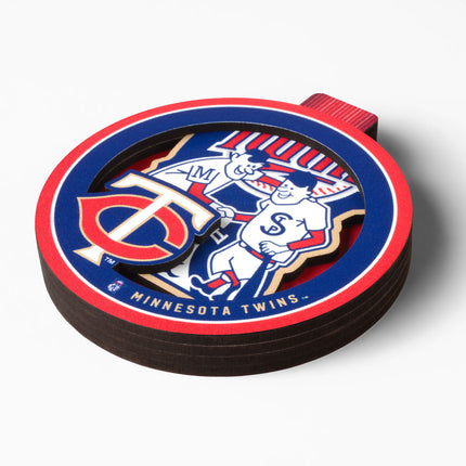Minnesota Twins 3D Logo Series Ornament