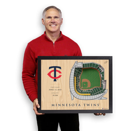 Minnesota Twins 25 Layer Stadium Art