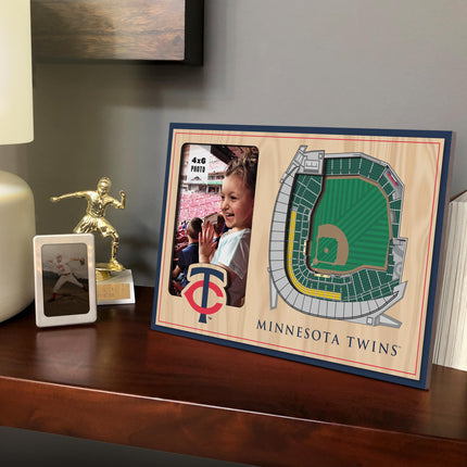 Minnesota Twins 3D StadiumView Picture Frame