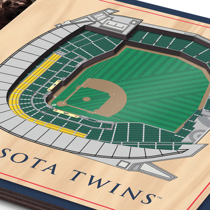Minnesota Twins 3D StadiumView Picture Frame