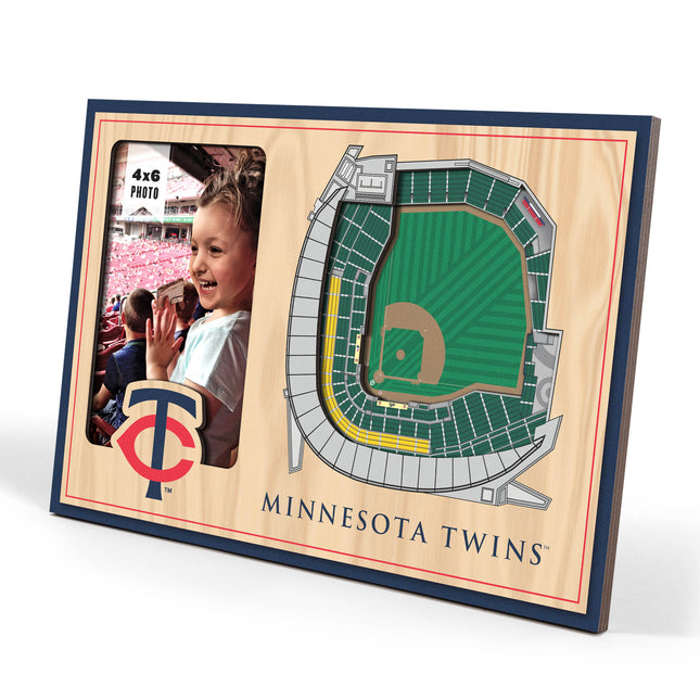 Minnesota Twins 3D StadiumView Picture Frame