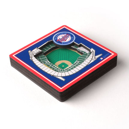 Minnesota Twins 3D StadiumView Magnets
