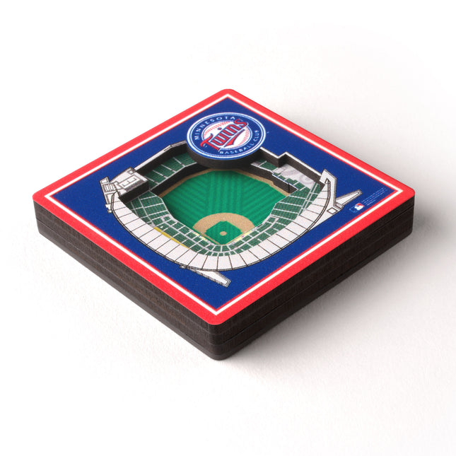 Minnesota Twins 3D StadiumView Magnets