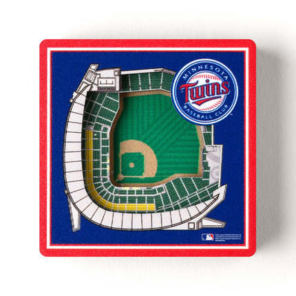 Minnesota Twins 3D StadiumView Magnets